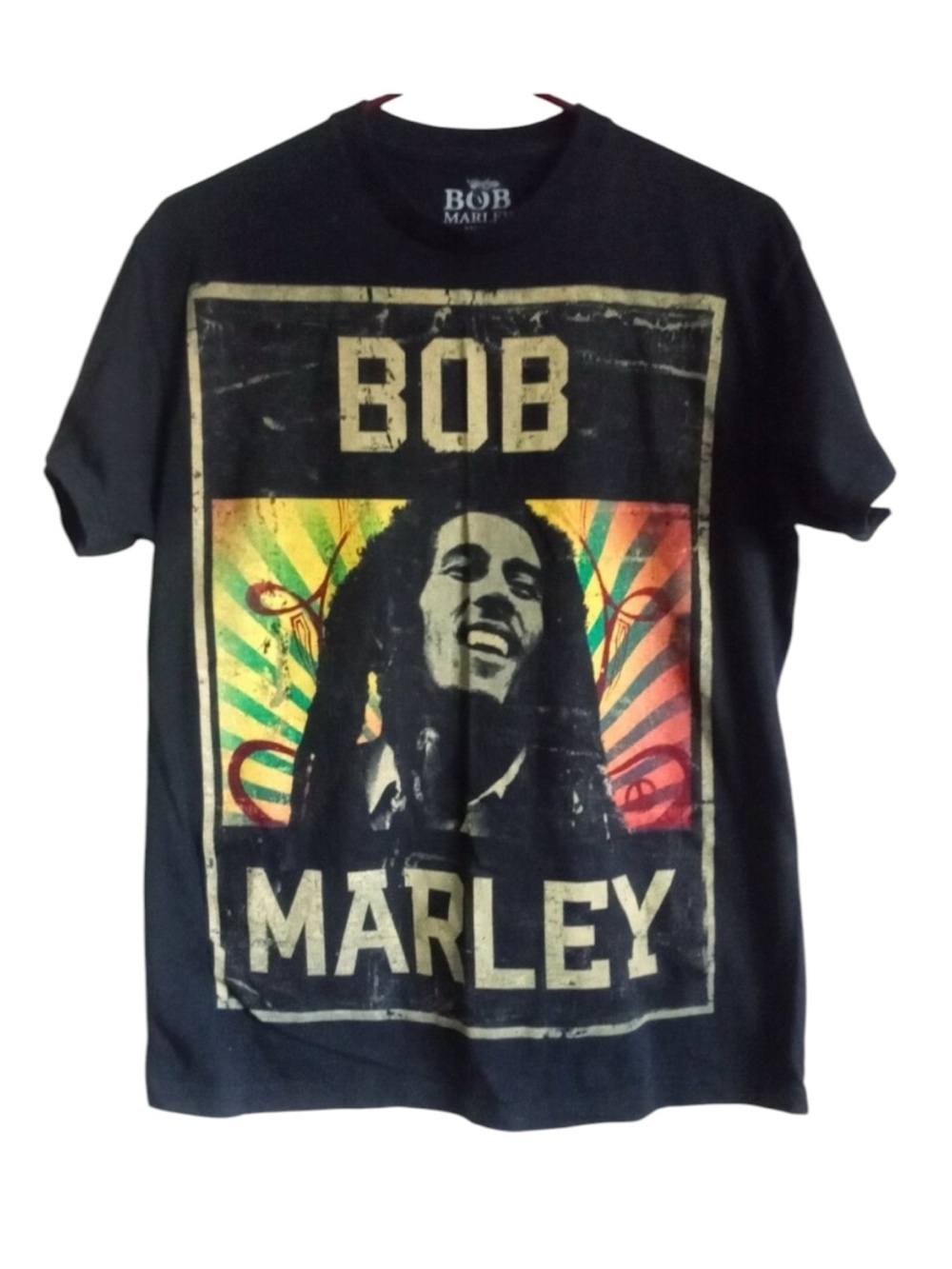 Bob Marley Black Graphic Band T-Shirt Size M